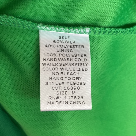 Silk Patterned Dress - Picture 13 of 14